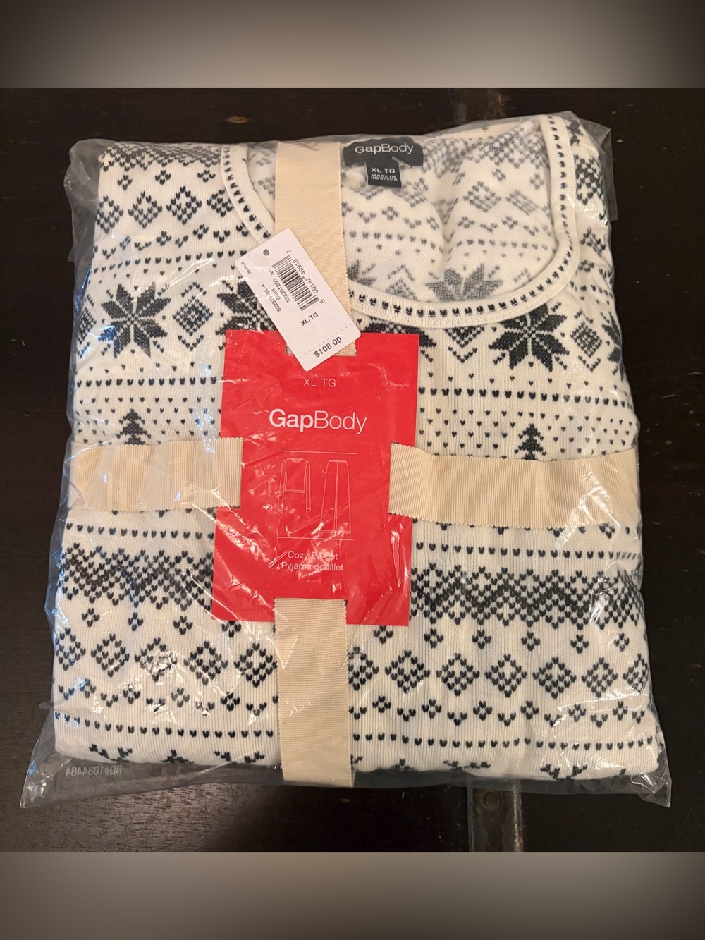 Gap “Fair Isle” Two-Piece PJ Set